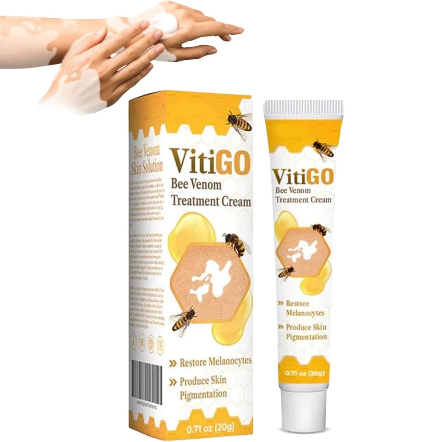 Vitigo Bee Venom Cream | Skin Repair, Hydration & Anti-Irritation