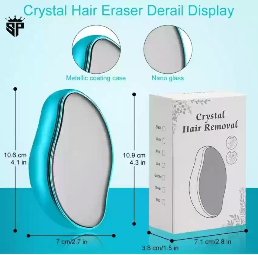 Portable Magic Crystal Hair Remover | Painless Hair Eraser for Arms, Legs & Back