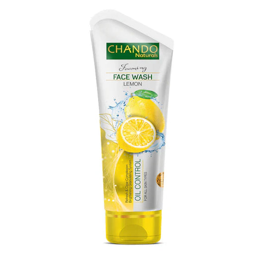 Chando Naturals Lemon Face Wash 100ml | Oil Control Gentle Cleanser