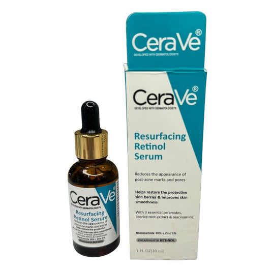 CeraVe Resurfacing Retinol Serum 30ml | Post-Acne & Pore Care