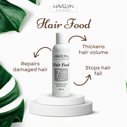 Havelyn Hair Food Oil 200ml | Herbal Hair Growth & Strength