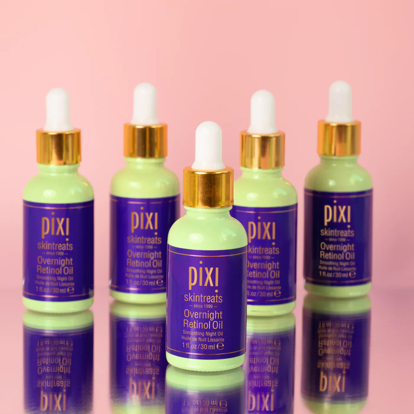 Pixi Overnight Retinol Oil 30ml | Youth-Preserving Night Oil with Peptides & Ceramides
