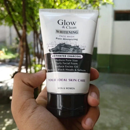 Glow & Clean Charcoal Face Wash | Deep Cleansing & Oil Control