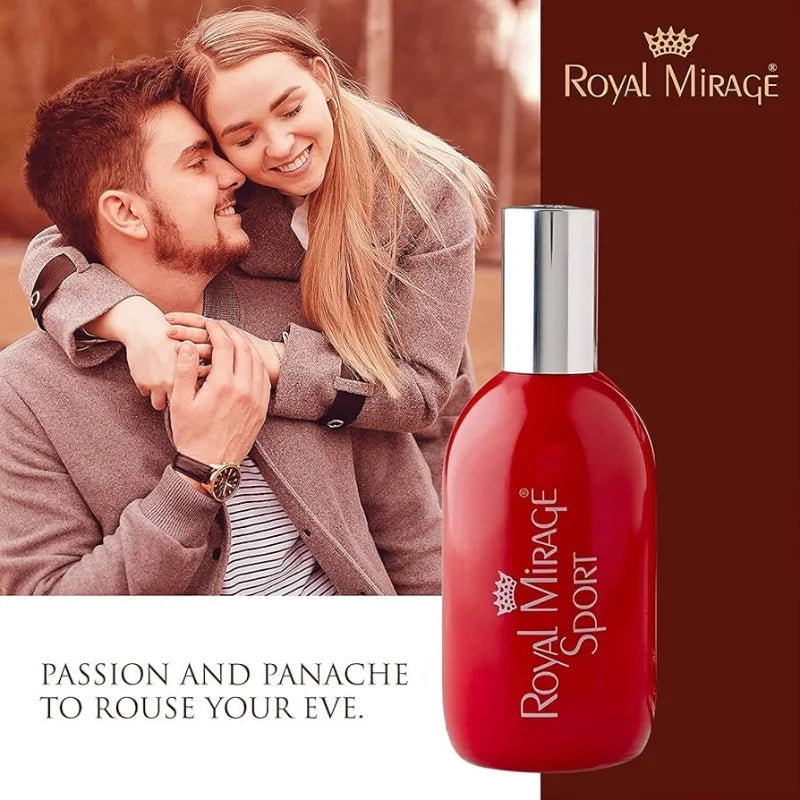 Royal Mirage Sport 120ml | Long-Lasting Refreshing Unisex Perfume