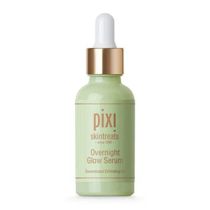 Pixi Overnight Glow Serum 30ml | Exfoliating & Brightening Serum with 10% Glycolic Acid