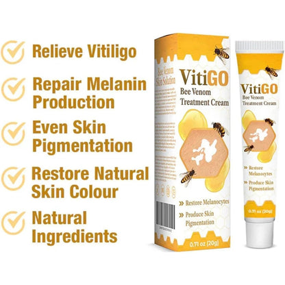 Vitigo Bee Venom Cream | Skin Repair, Hydration & Anti-Irritation