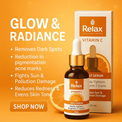 Relax Vitamin C Serum 30ml | Brightening & Even Skin Tone