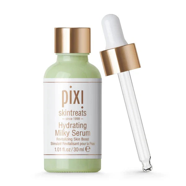 Pixi Hydrating Milky Serum 30ml | Lightweight Deep Hydration Serum with Jojoba Oil & Aloe Vera