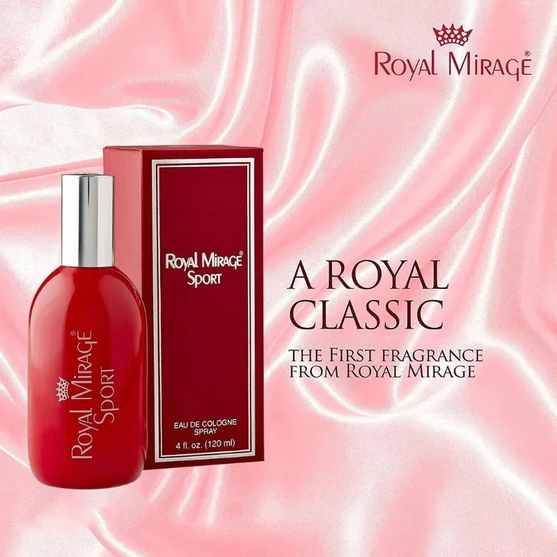 Royal Mirage Sport 120ml | Long-Lasting Refreshing Unisex Perfume