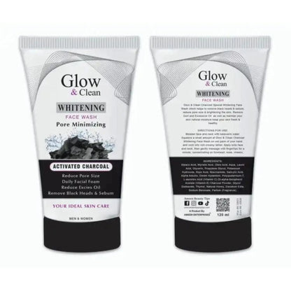 Glow & Clean Charcoal Face Wash | Deep Cleansing & Oil Control