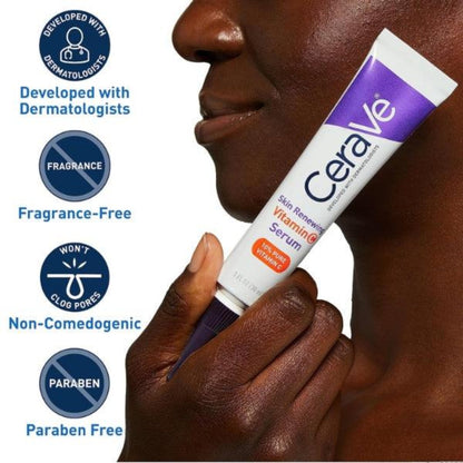 CeraVe Vitamin C Serum 30ml | Brightening & Anti-Aging Skincare