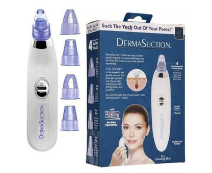 3-in-1 Blackhead Removal Machine | Derma Suction Pore Cleaner & Acne Remover