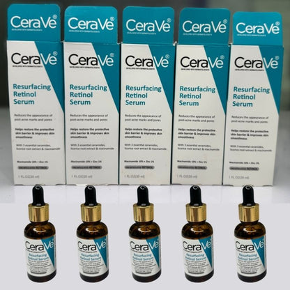 CeraVe Resurfacing Retinol Serum 30ml | Post-Acne & Pore Care
