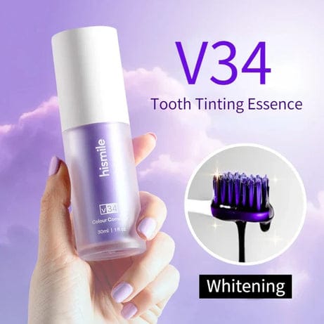 Hismile V34 Teeth Whitening Serum 30ml | Instant Brightening Corrector