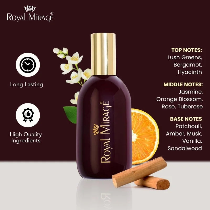 Royal Mirage Spray 120ml | Refreshing Long-Lasting Unisex Perfume