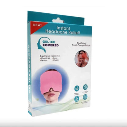 Headache Relief Gel Cap | Hot & Cold Therapy for Migraine & Tension