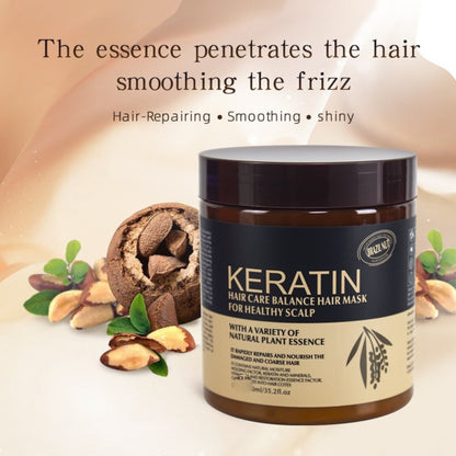 Brazil Nut Keratin Hair Mask 500ml | Nourishing & Smoothing Treatment