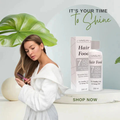 Havelyn Hair Food Oil 200ml | Herbal Hair Growth & Strength